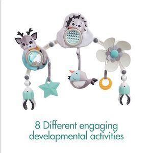 Tiny Love Black & White Sunny Stroll Stroller Arch, Magical Tales